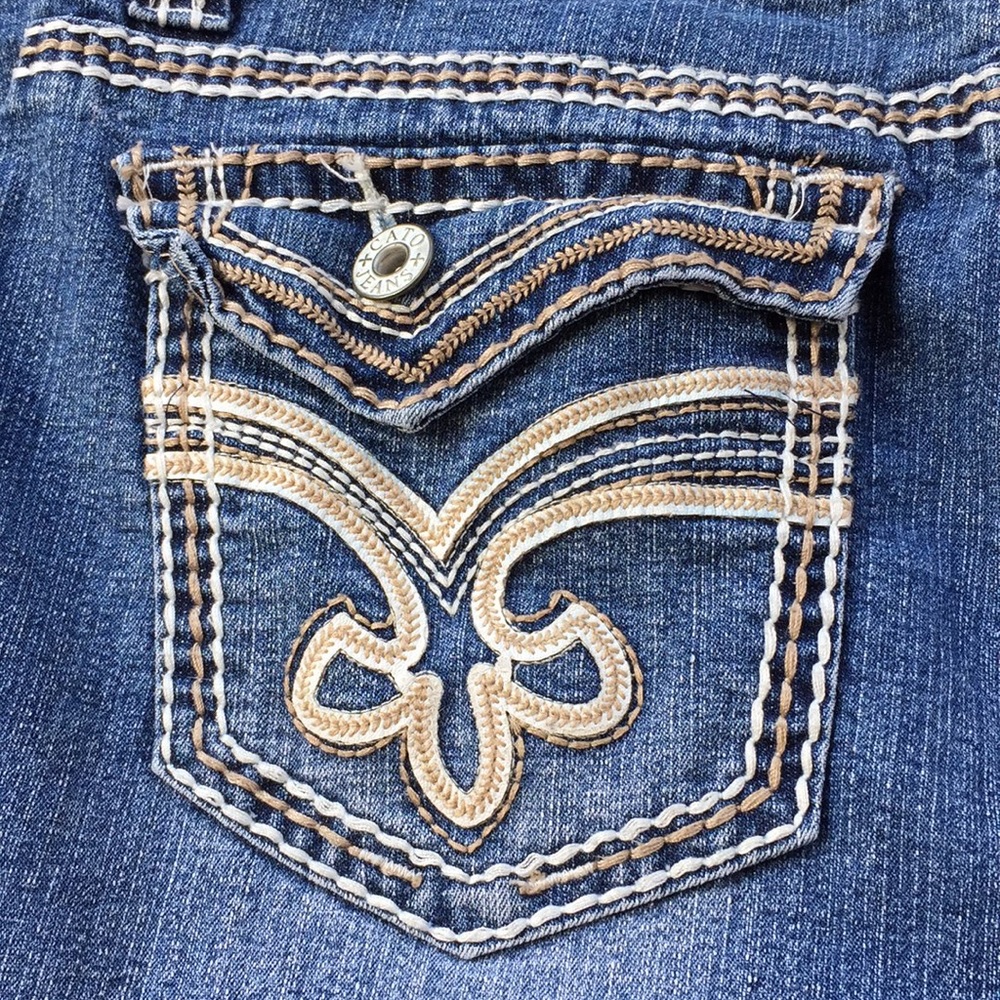 Cato heavy stitching jeans